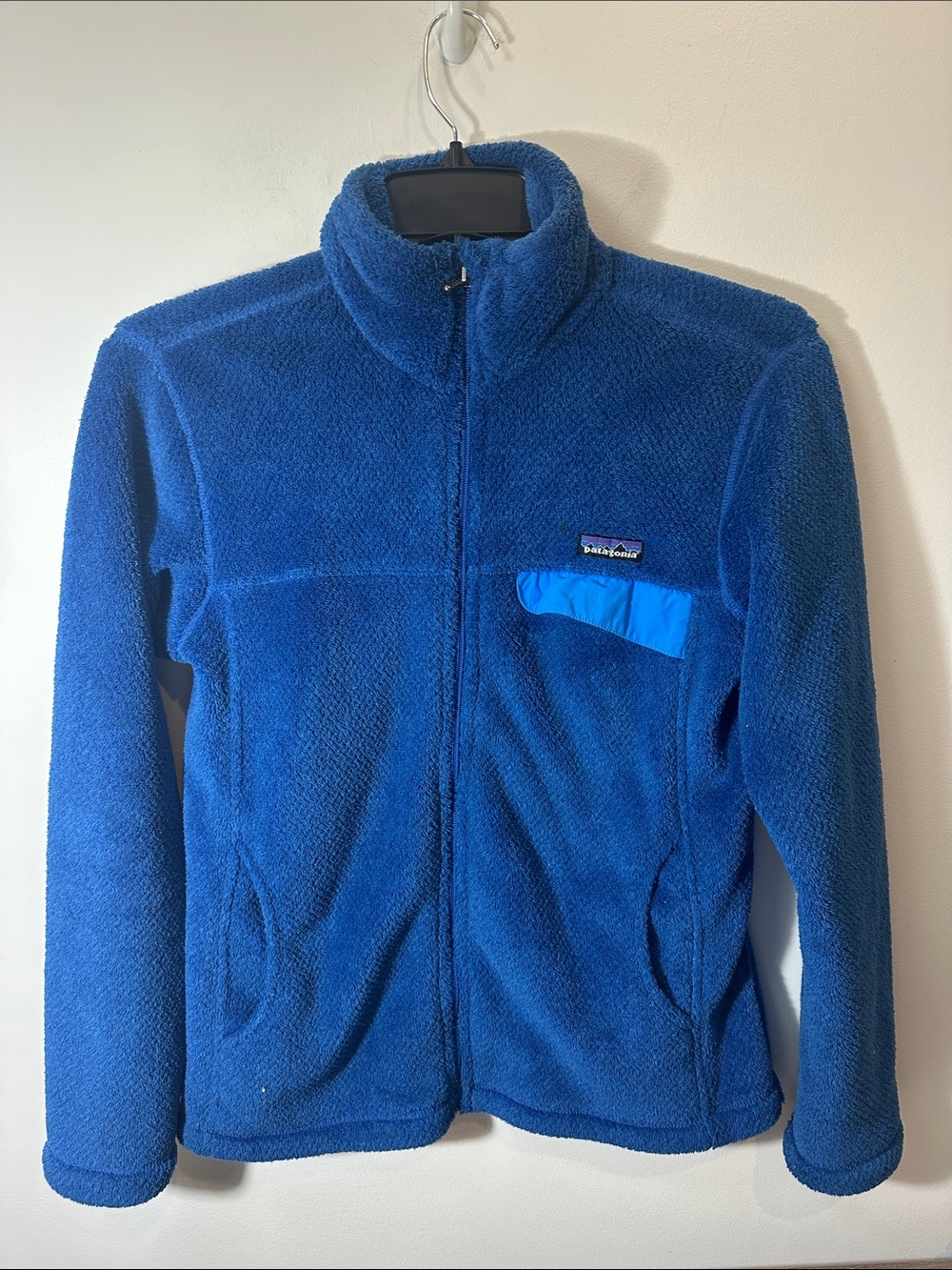 Women’s Patagonia fleece full zip jacket